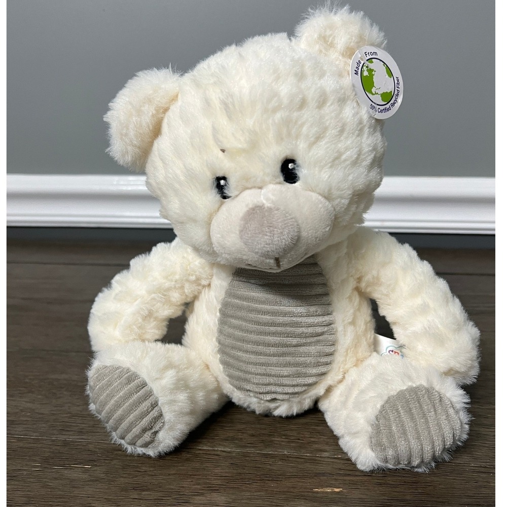 Spark‎ Create Imagine Plush Teddy Bear Stuffed Animal Toy Cream